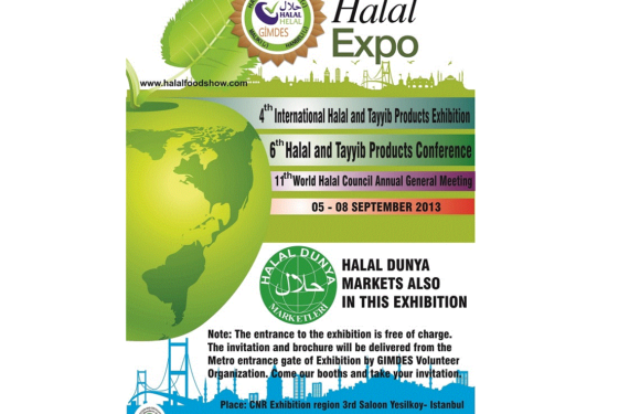 Halal Dunya Markets Union will participate to GIMDES Halal and Tayyib Products Exhibition