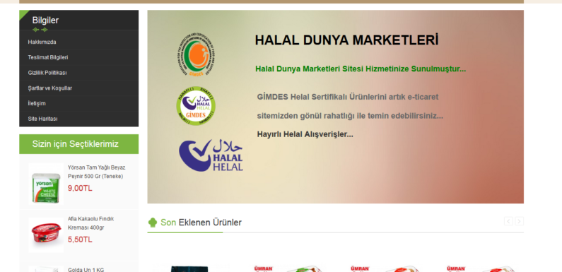 Online store of Halal products now opened under supervision of GIMDES