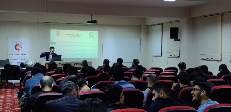 GİMDES, ”Kalite Kontrol Sistemleri ve Helal Gıda Sertifikası’’konulu Konferans verdi
