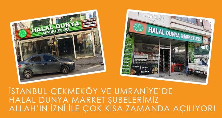 THE NUMBER OF HALAL DUNYA MARKETS ARE INCREASING