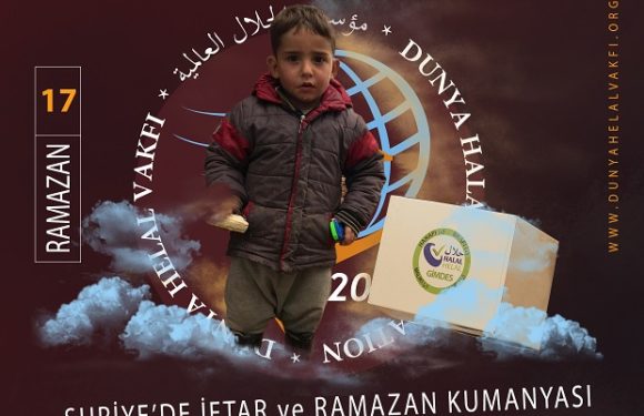 SURİYE’DE İFTAR ve RAMAZAN KUMANYASI