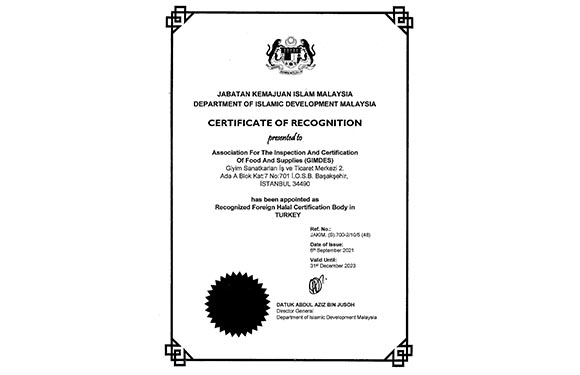 OUR CERTIFICATE OF MUTUAL RECOGNITION WITH MALAYSIA JAKIM IS RENEWED!
