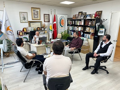 Avrupa Gençlik Derneği heyetinden GİMDES’e ziyaret
