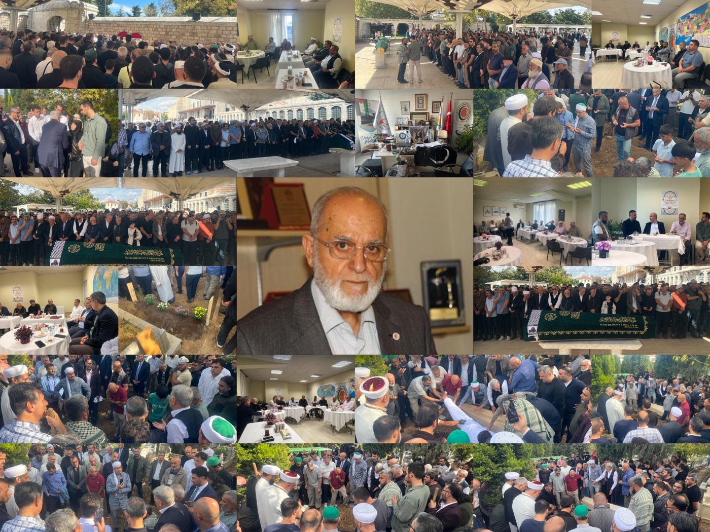 Dr. Hüseyin Kâmi Büyüközer Hocamızın cenaze ve defin merasimi