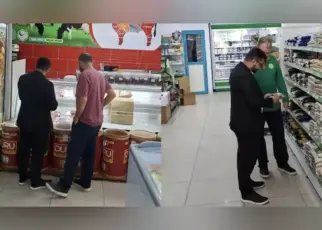Habersiz Denetimler Devam Ediyor: Sultangazi Halal Dunya Marketleri Şubesine Denetim Gerçekleştirildi!